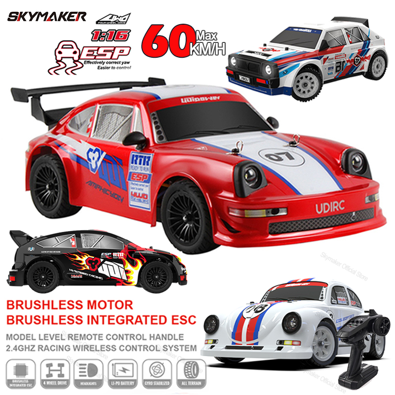 Rc Drift Car Kit - Voiture de course RC 1/16 UD1604