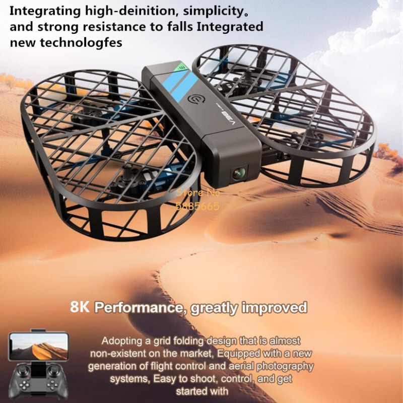 Drone Rc App - Caméra HD 8K 360 ° Protection