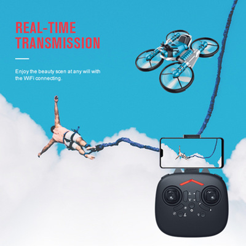 Drone Rc Folding - Quadricoptère RC pliable pour terre et