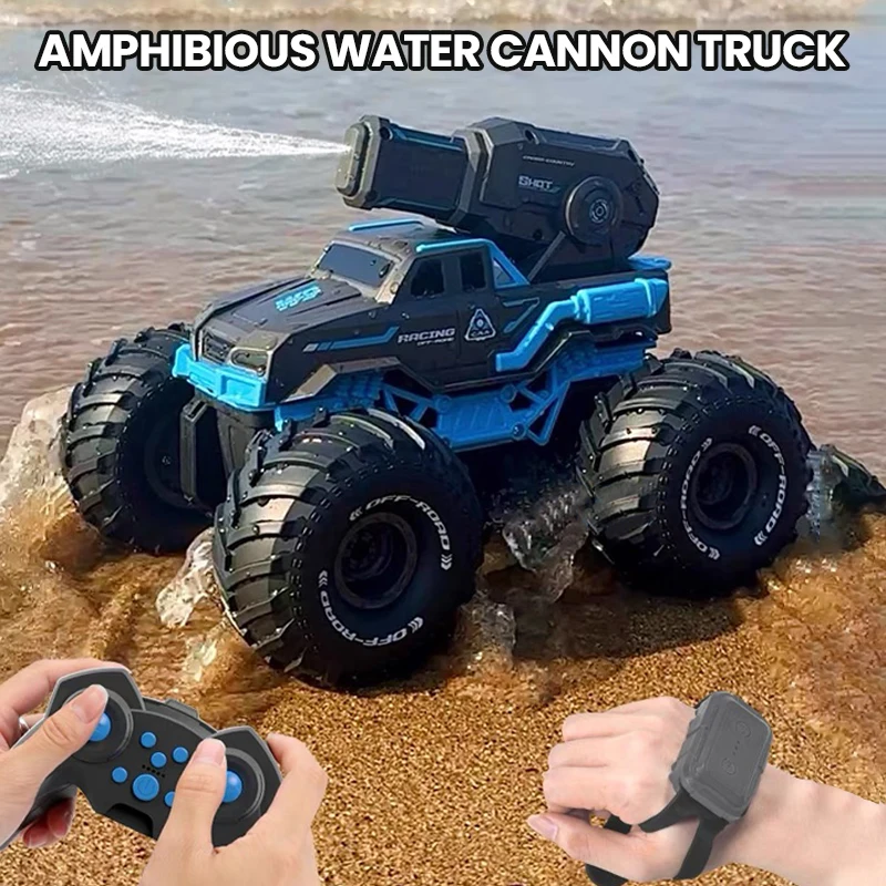 Drone Or Rc Car - Voiture amphibie Rc, 2 modes de