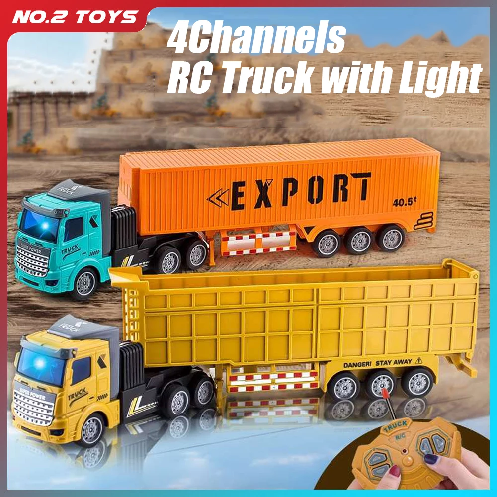 Drone Or Rc Car - Camion conteneur RC pour enfants, jouet