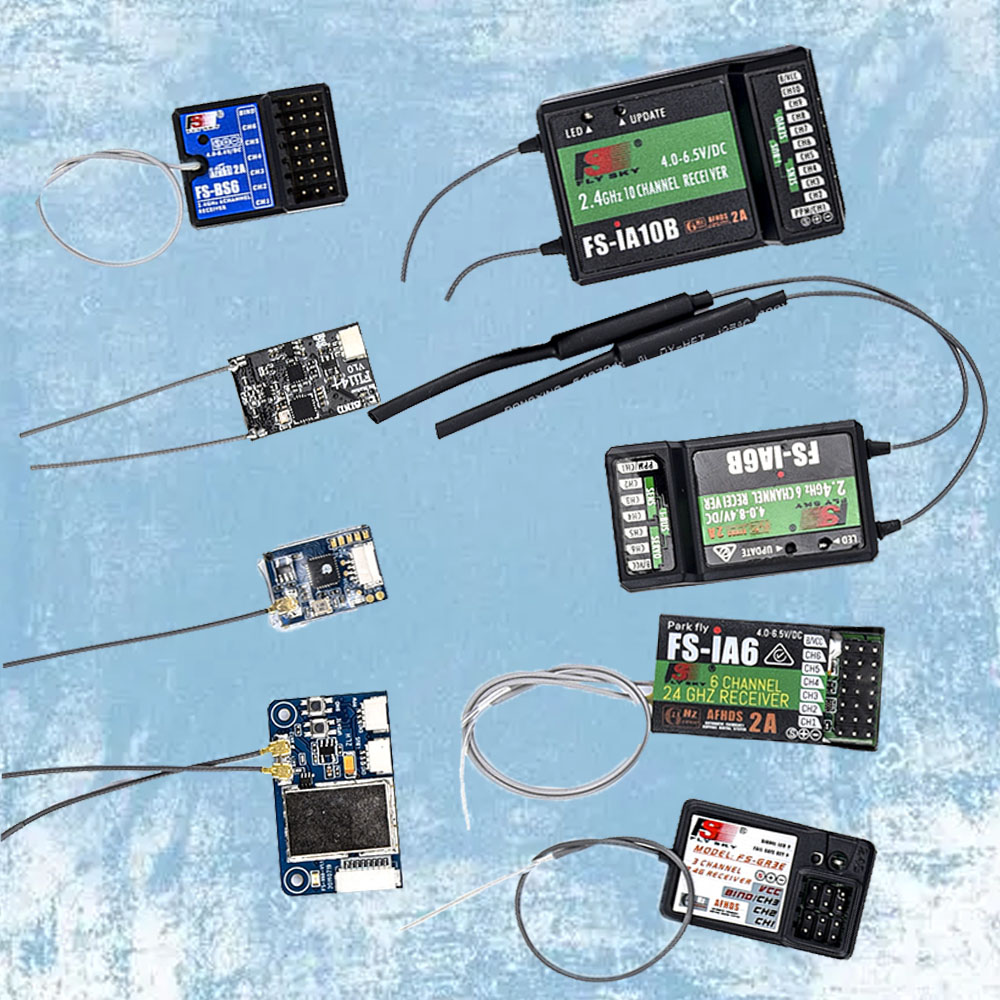 Drone With Rc Controller - Flysky RC Receiver FS-IA6 IA6B IA10B