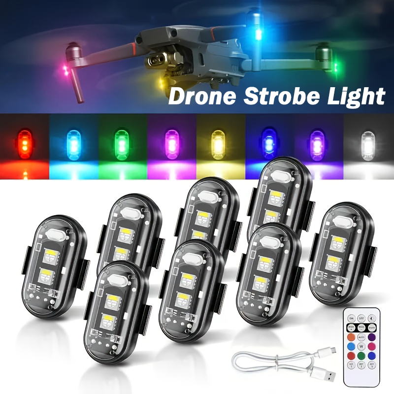 Drone Aircraft Jjrc - Lumières stroboscopiques LED pour motos et