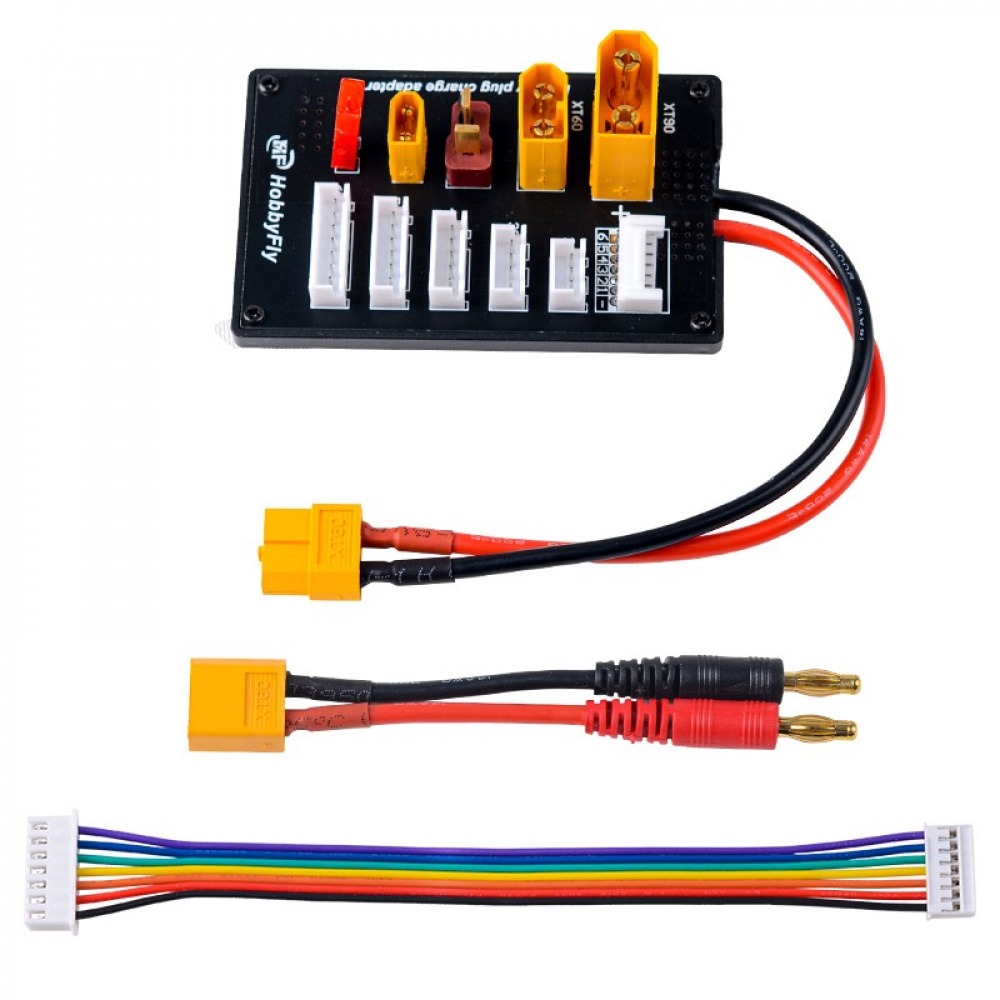 Lipo Parallel Charging Board - XT30 XT60 XT90 JST T connecteur