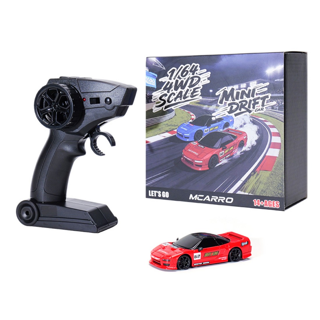 Rc Drift Car Kit - Voiture de drift RC micro 1/64
