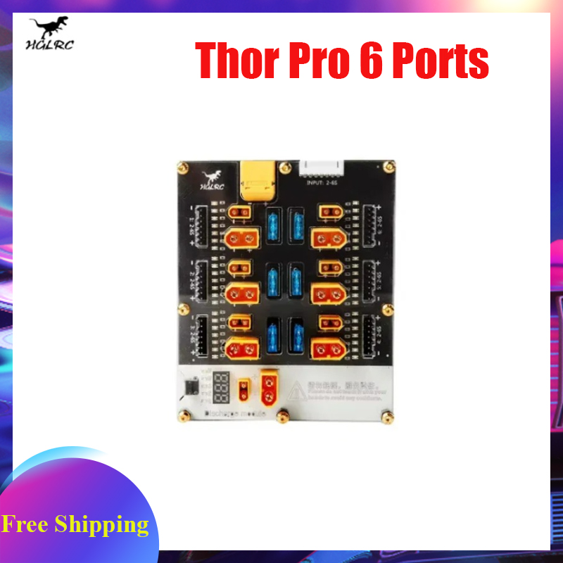 Lipo Parallel Charging Board - HGLRC Thor Pro Carte de charge