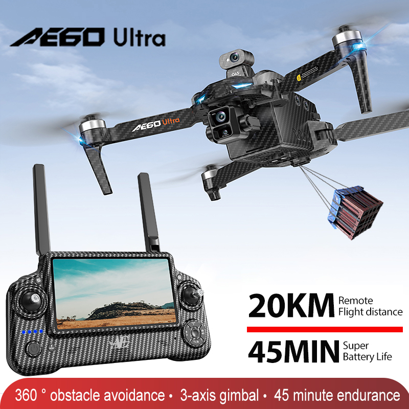 Drone Rc App - AE60 GPS Drone professionnel 8K caméra
