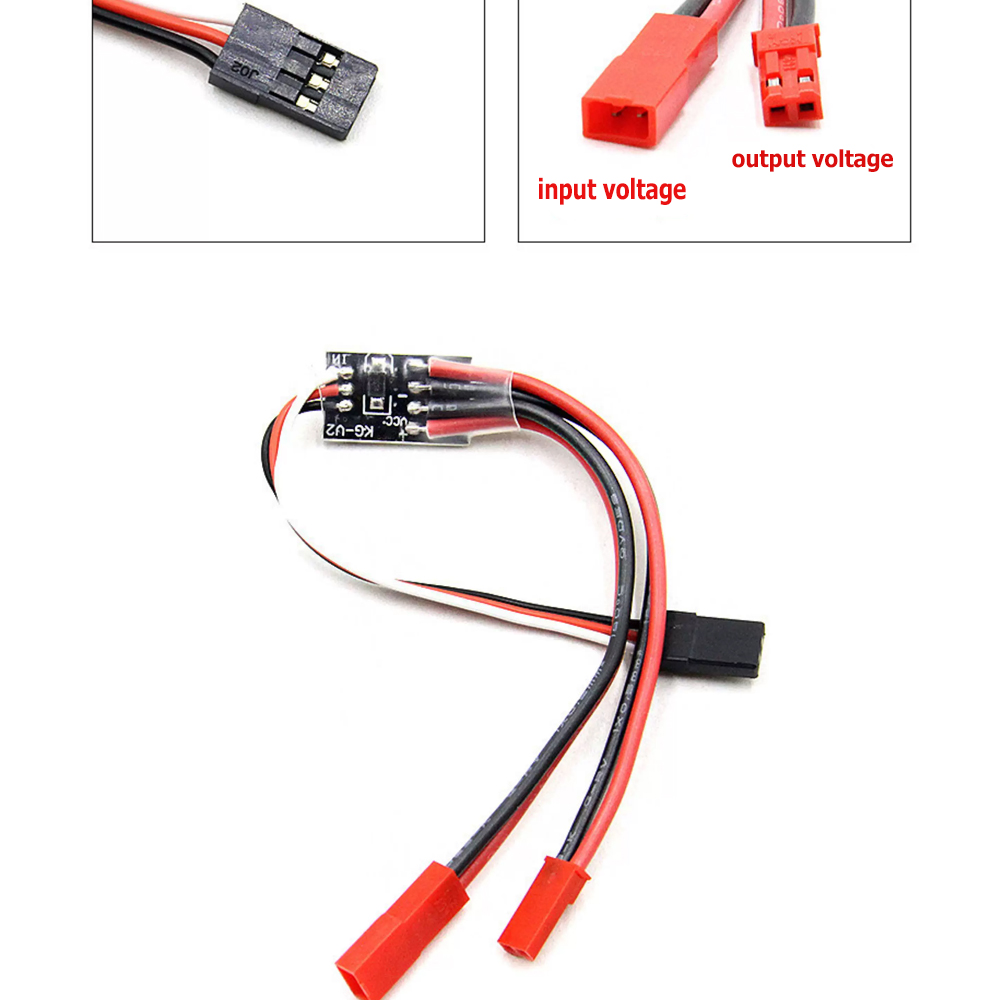 Drone Rc2 - 2-20A Haute Courant Télécommande Électronique Commutateur