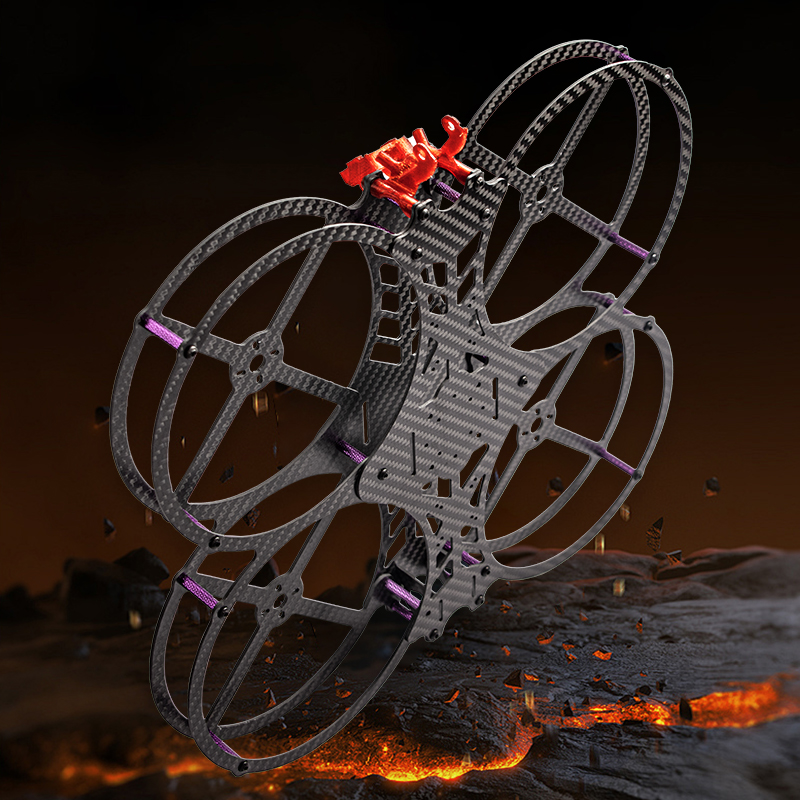 Drone Frame 5 Inch - Flyroun 5 pouces en Fiber de