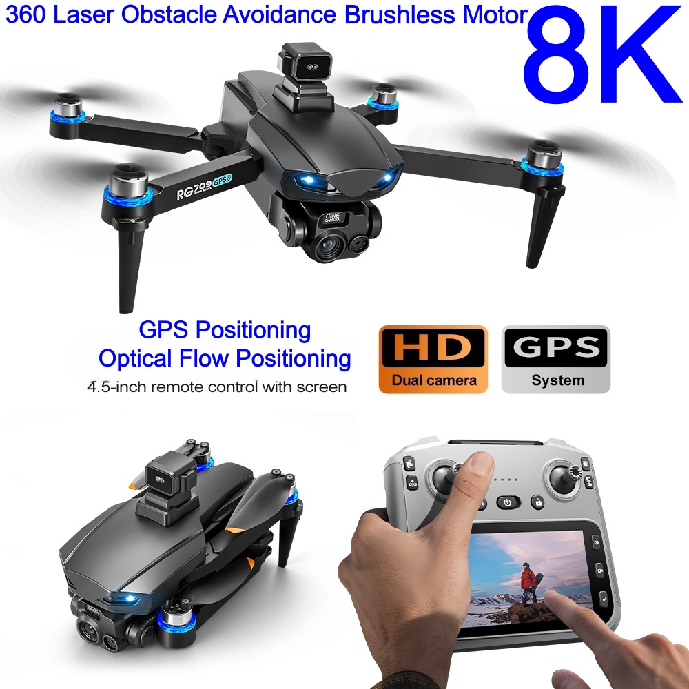 Drone Rc Folding - Nouveau Drone 8K avec caméra HD,