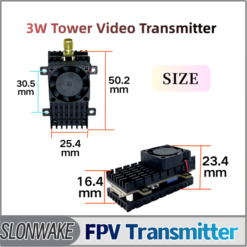 Drone Rc Simulator - SLONWAKE 5.8G 3000mW Simulation VTX FPV