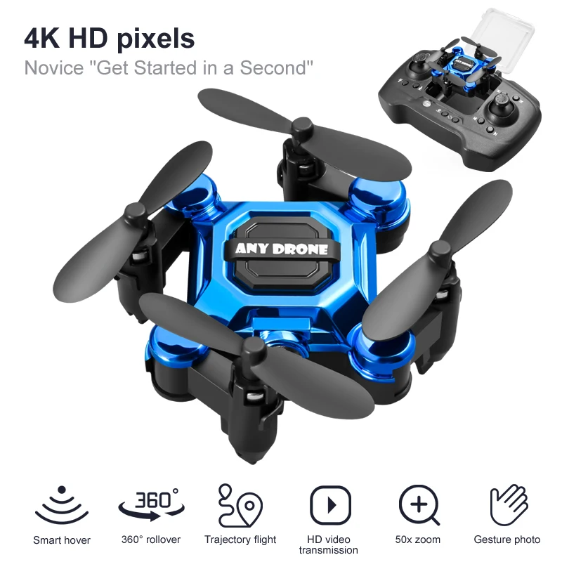 Drone Rc Folding - Caméra 4K HD RC Drone pliable