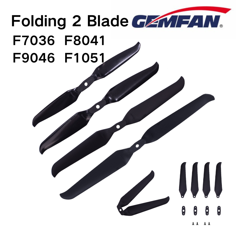 Drone Rc Folding - Hélice pliante à 2 pales 7-10