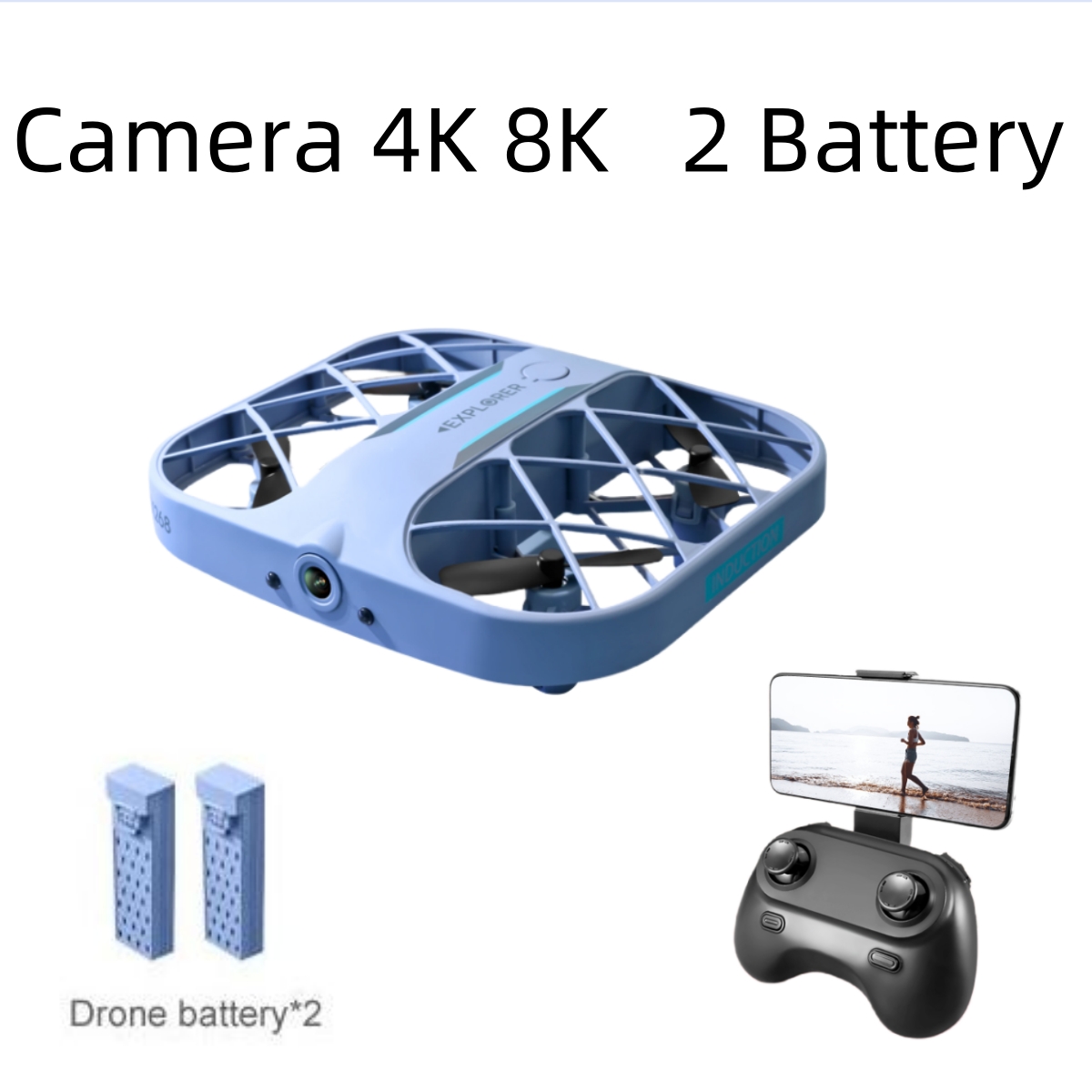 Drone Rc App - Drone RC JJRC H107 FPV avec