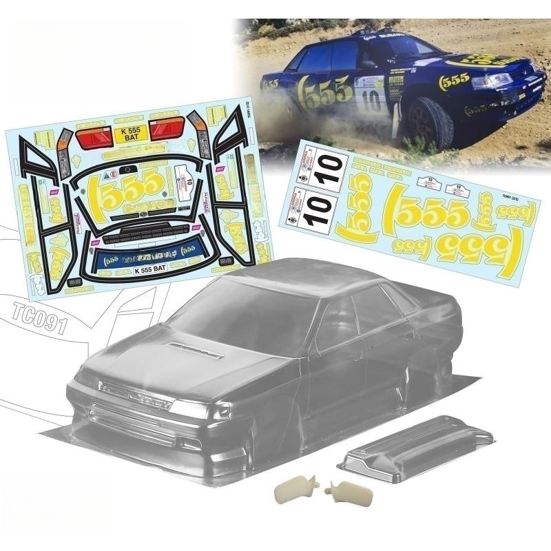 Rc Drift Car Kit - TeamC Corps 1/10 Legacy Rally Car