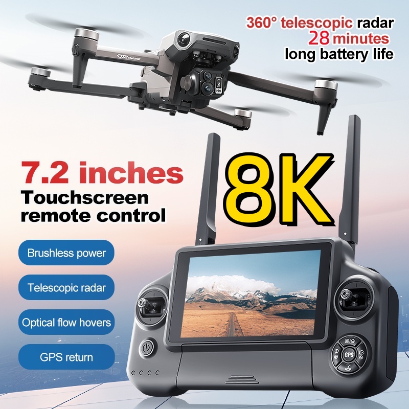 Drone RC Quadricoptère 8K avec - Drone Rc App avis et prix