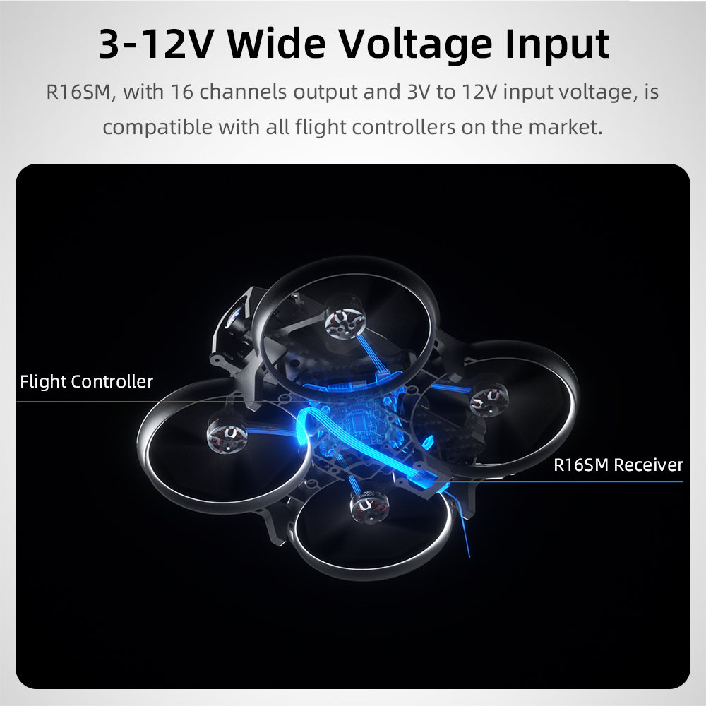 Radiolink R16SM 2.4G 16 canaux - Micro Fpv Quad avis et prix