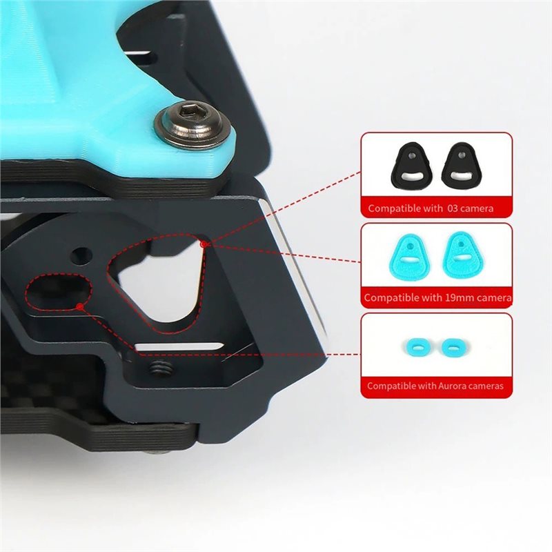 Kit de châssis en fibre de car - Drone Frame 5 Inch avis et prix