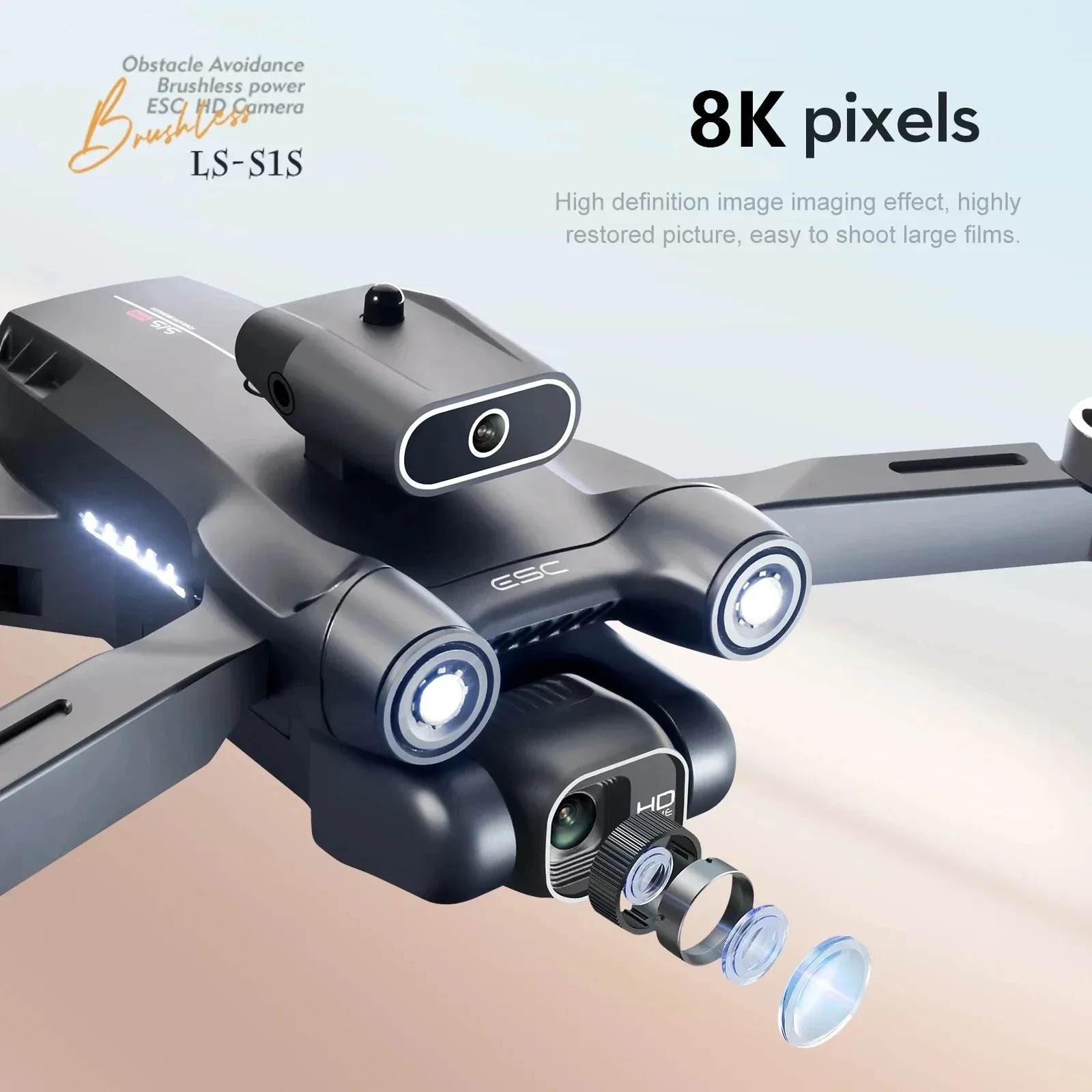 S1S 5G GPS Drone Caméra 8K, Mo - Drone Z avis et prix