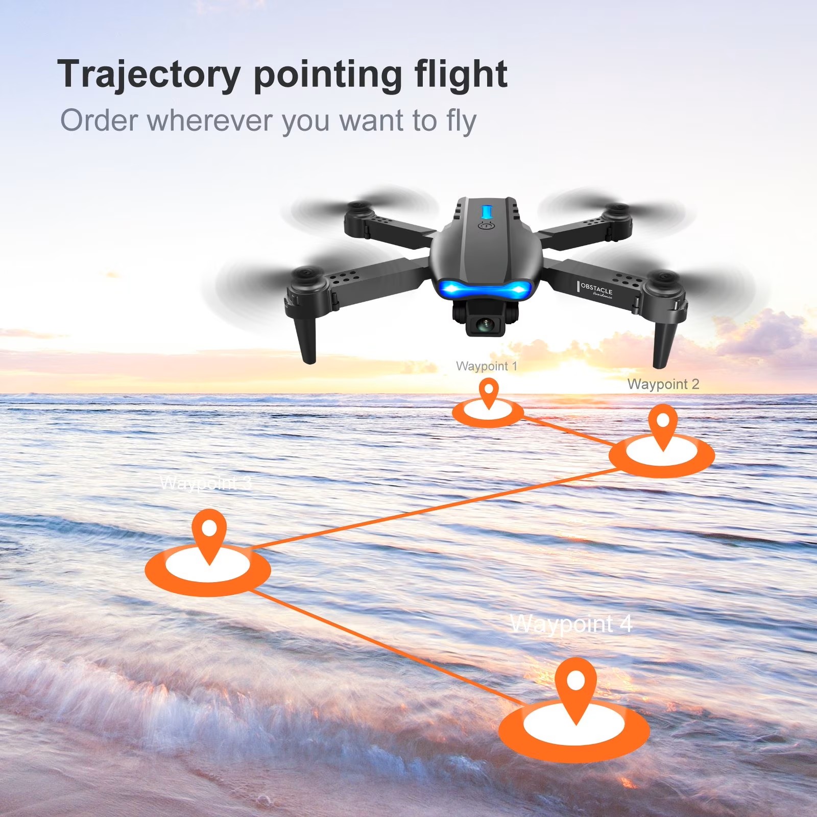 Le drone pliable E88PRO MAX 20 - Drone Z avis et prix