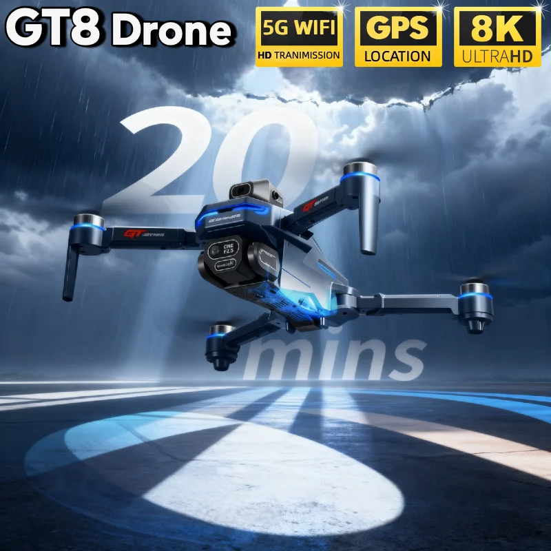 Chaud pour LSRC GT8 Drone 4K p - Drone Rc Folding avis et prix