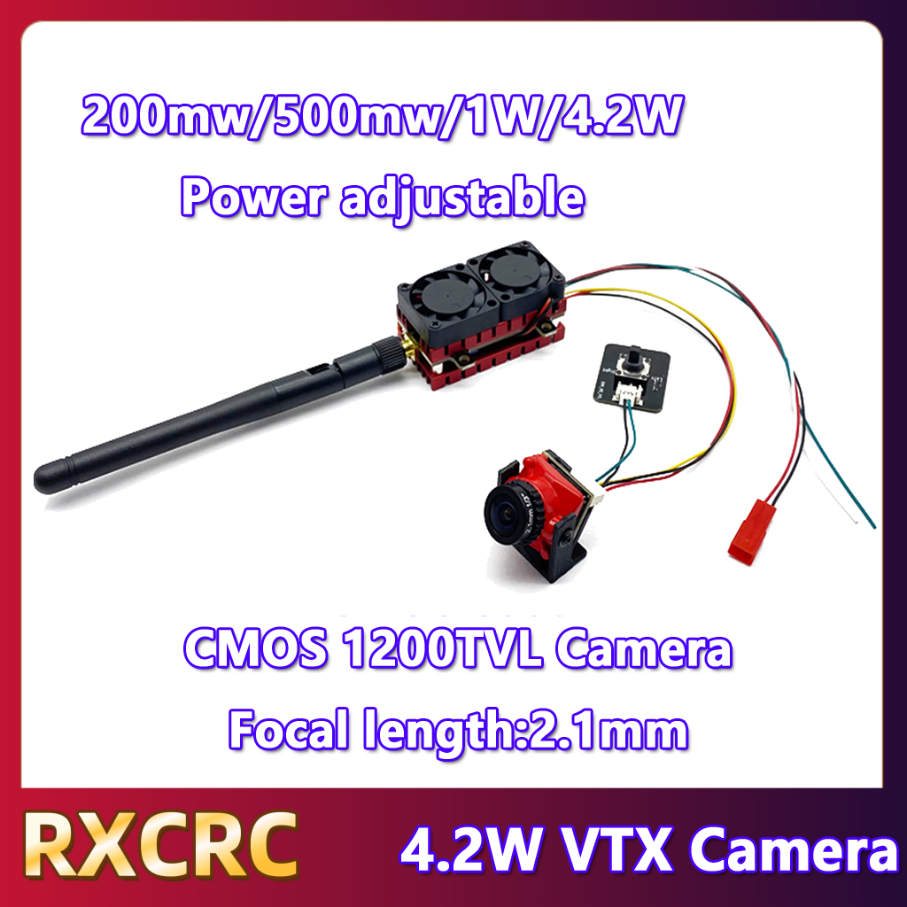 RXCRC 5.8G 48CH 4.2W transmett - Drone With Rc Controller avis et prix