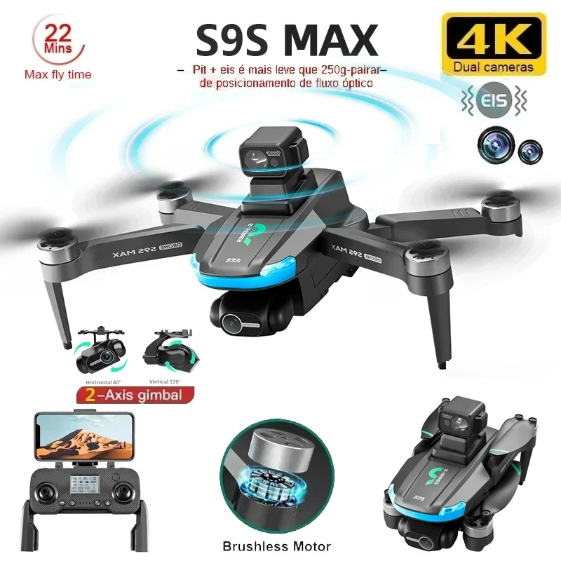Nouveau S9S MAX MINI Drone 4K  - Drone Z avis et prix