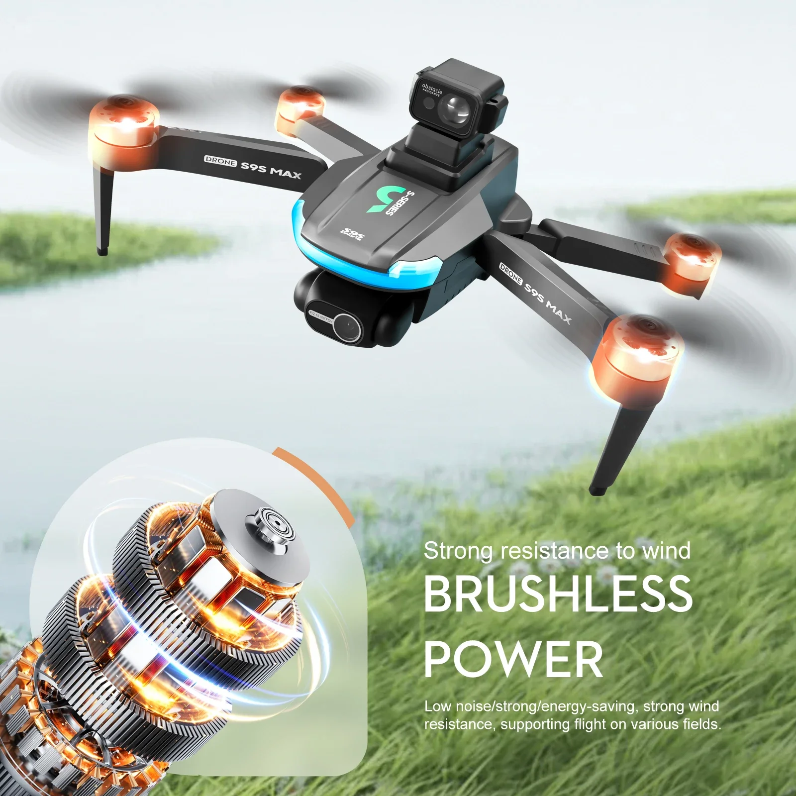 Nouveau S9S MAX MINI Drone 4K  - Drone Z avis et prix