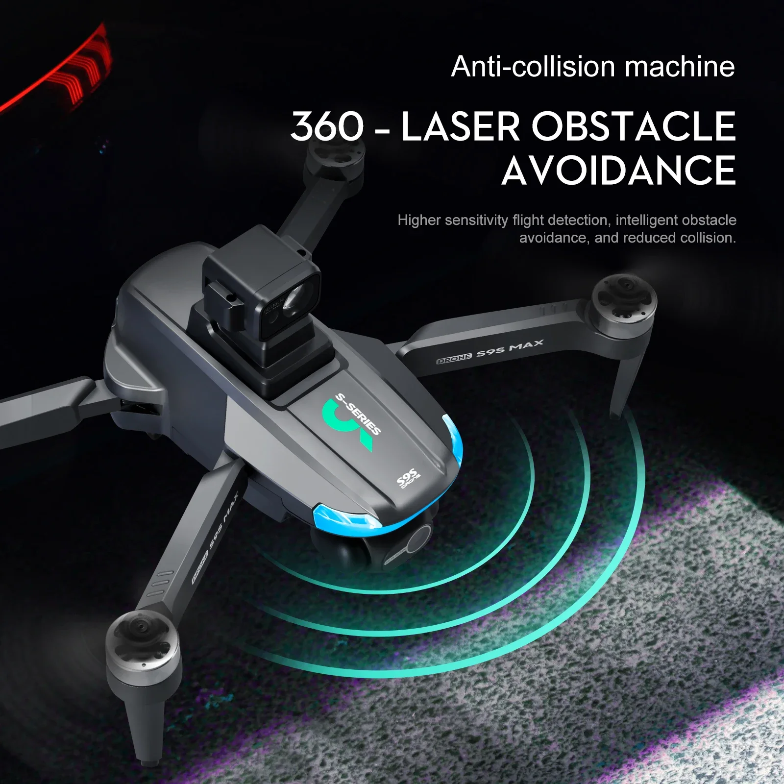 Nouveau S9S MAX MINI Drone 4K  - Drone Z avis et prix