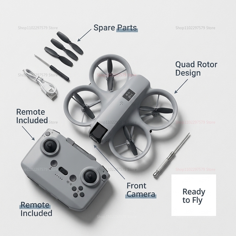 Mini drone avec caméra HD 8K,  - Drone Vera Rc avis et prix