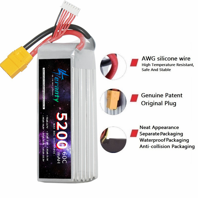 TERANTY-Batterie Lipo 6S, 5200 - Rc Drift Car Kit avis et prix