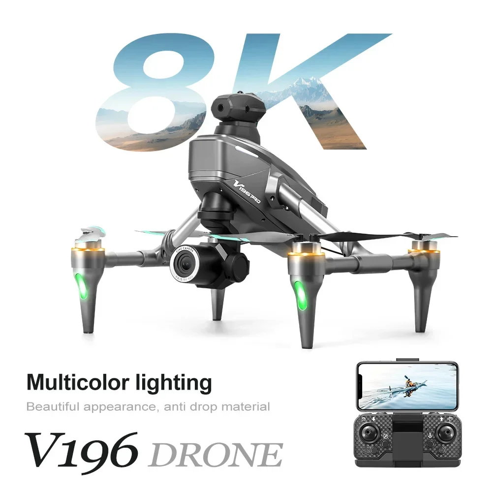 V196 Pro 8K HD double caméra D - Drone V196 Rc avis et prix