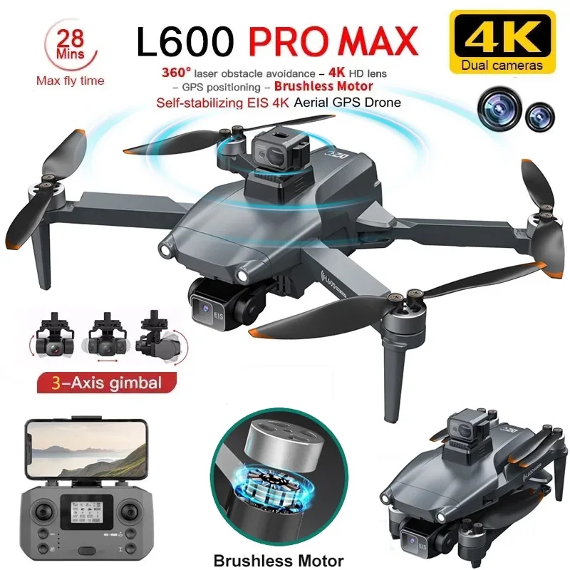 Drone GPS professionnel L600 P - Drone Rc App avis et prix