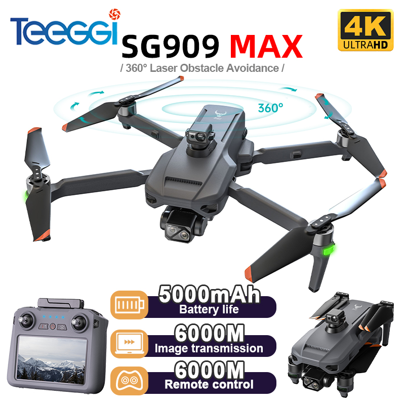 Drone GPS Teeggi SG909 MAX ave - Drone Rc Helicopter With Camera avis et prix