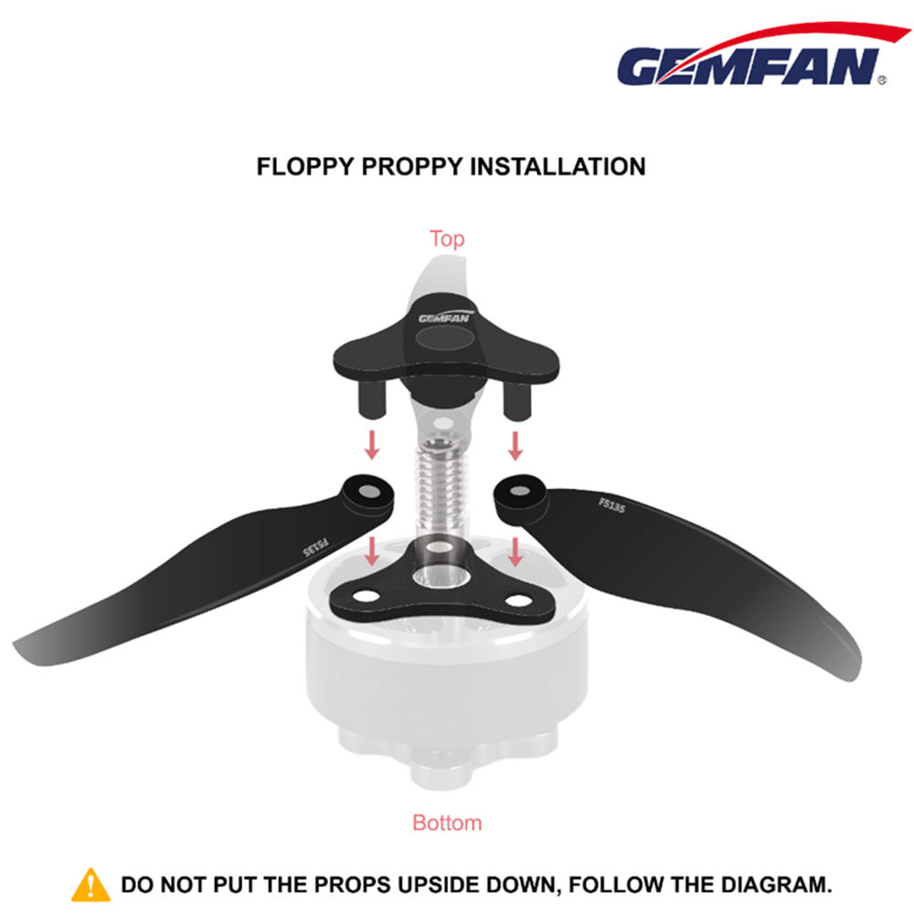 Hélice pliante 5135 Gemfan, hé - Drone Rc Folding avis et prix