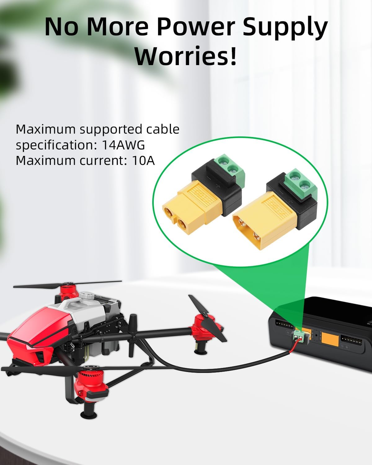 Adaptateur Connecteur sans Sou - Drone Vera Rc avis et prix
