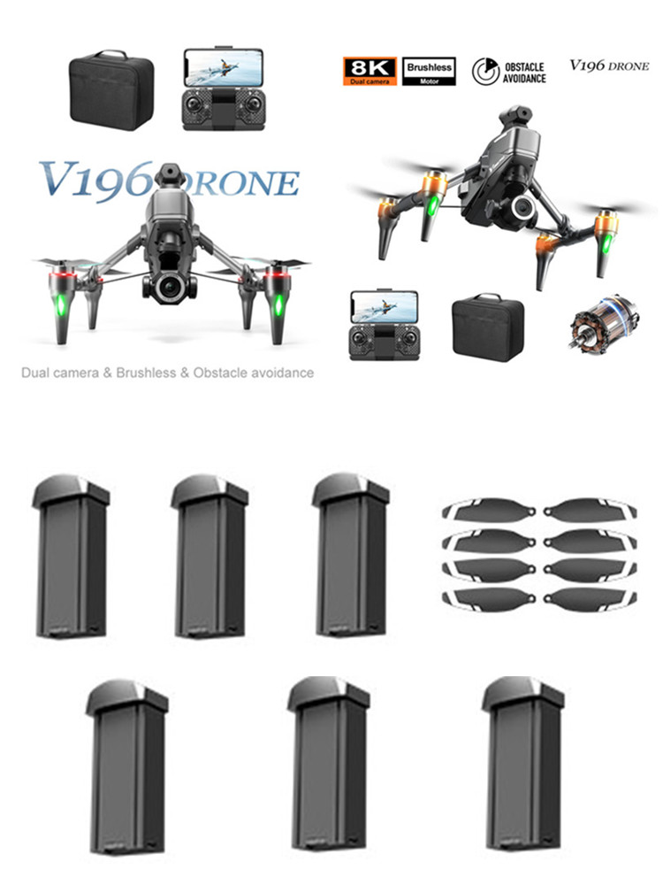 Batterie/Hélices V196 pour Dro - Drone V196 Rc avis et prix