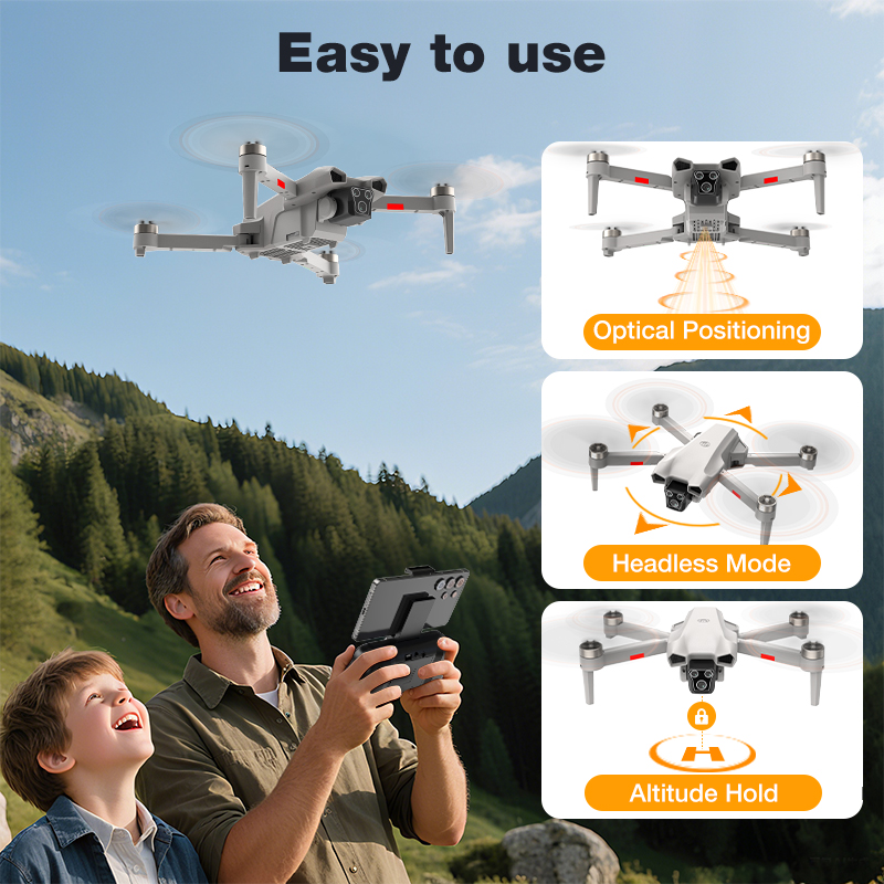 NOUVEAU Drone L017 Pro Brushle - Drone Rc Holder avis et prix