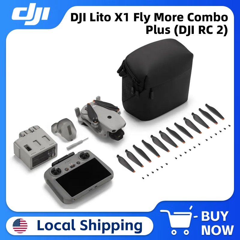 DJI Lito X1 Fly More Combo Plu - Drone Dji Rc Plus 2 avis et prix